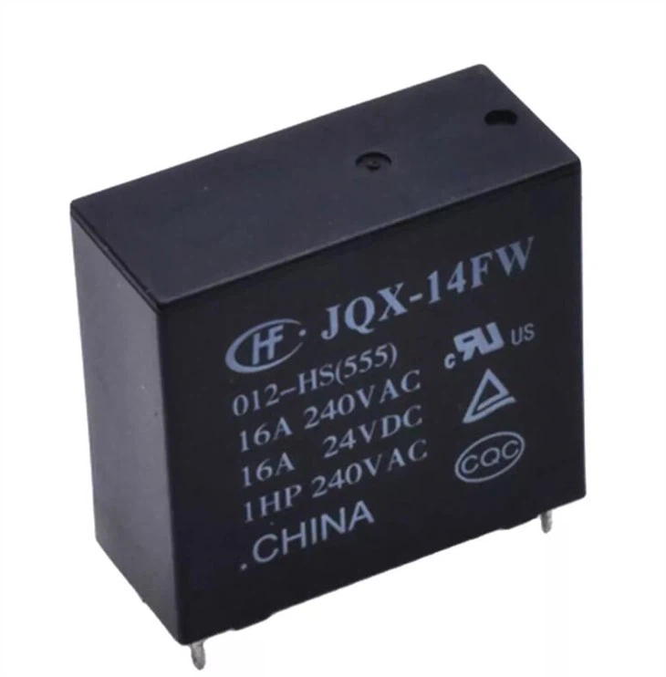 Relay 24V Coil 8pin Black (JQX-14FC)