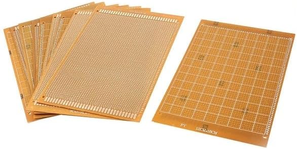 PCB3: 15×9 cm2 Holes
