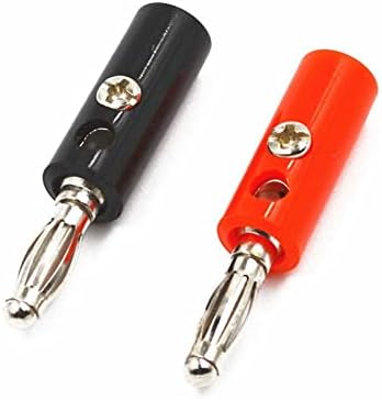 BM1  Banana Terminal Male Plug 4 mm - Red Color