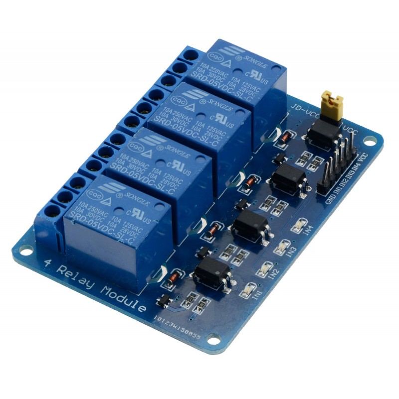 4 Channel Relay Module - AllTech