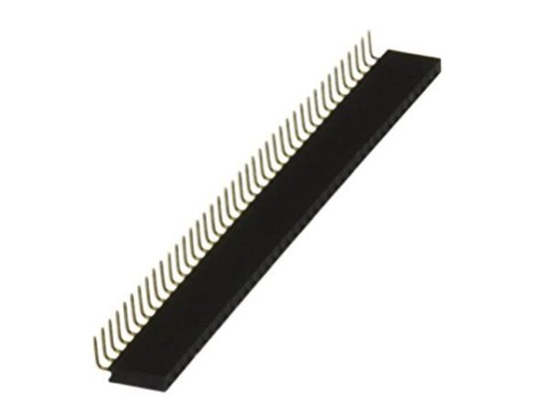 Pin Header Female 1×40  Right Angle