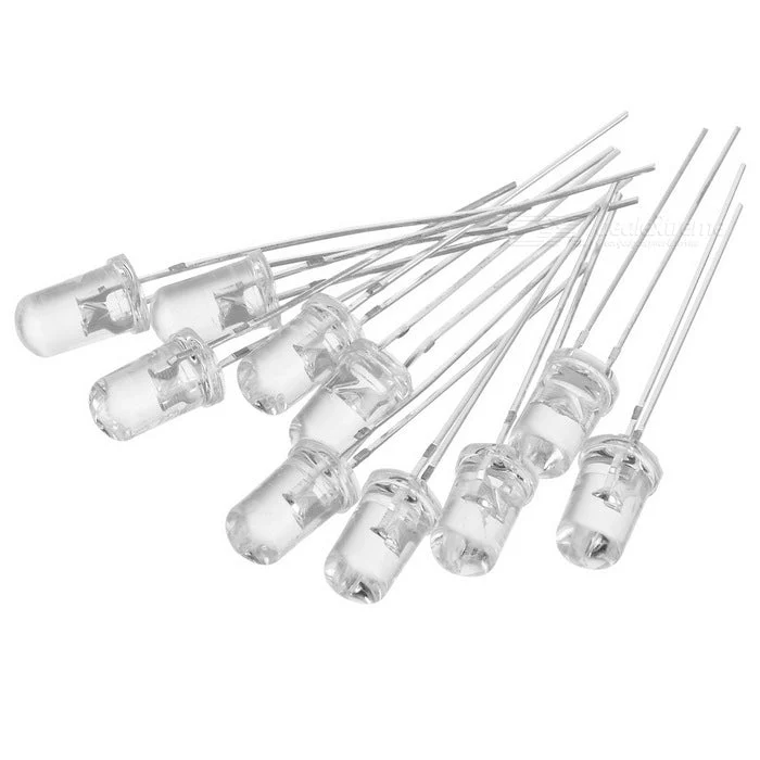 5mm White-Yellow LED