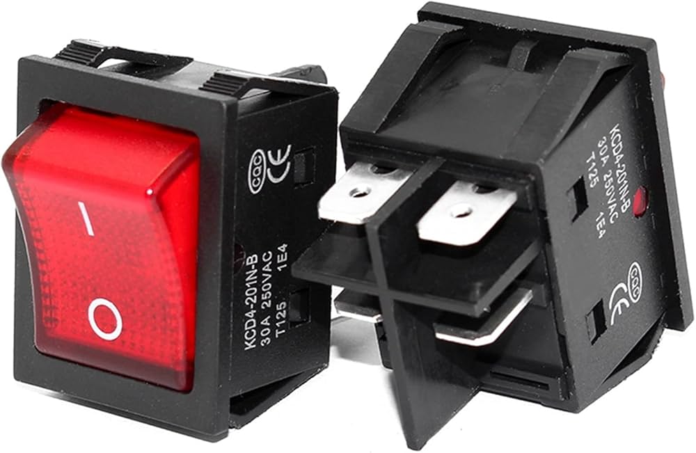 SW12 ON-OFF 16A@250V 4pin