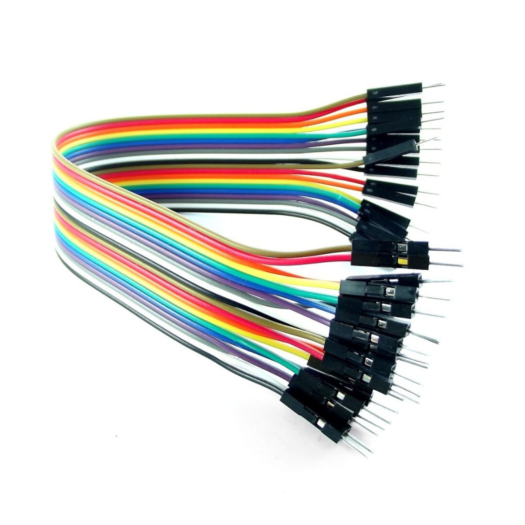 Jumper Wire- 20Cm Male to Male 40  Set Connecting Wire