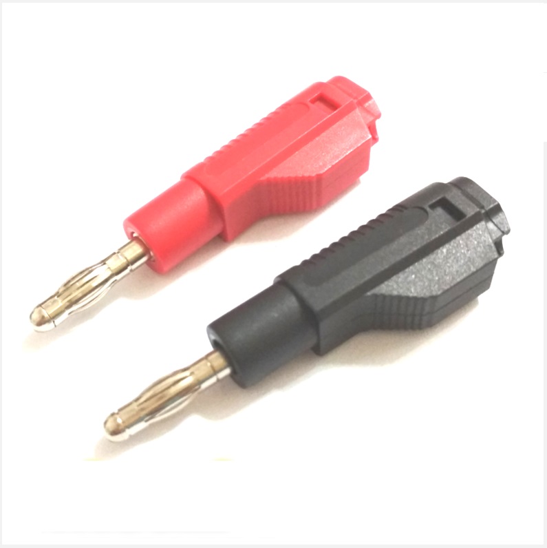 BM3 Stackable Banana Terminal Male Plug 4 mm - Red Color