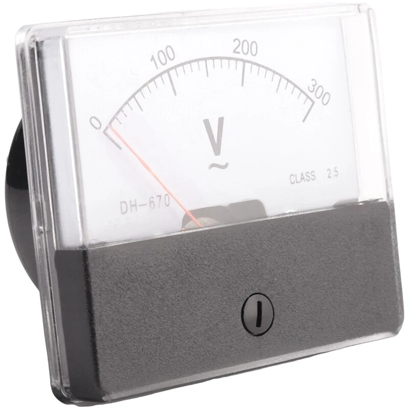 Analog Panel Meter from 0 to 300V AC