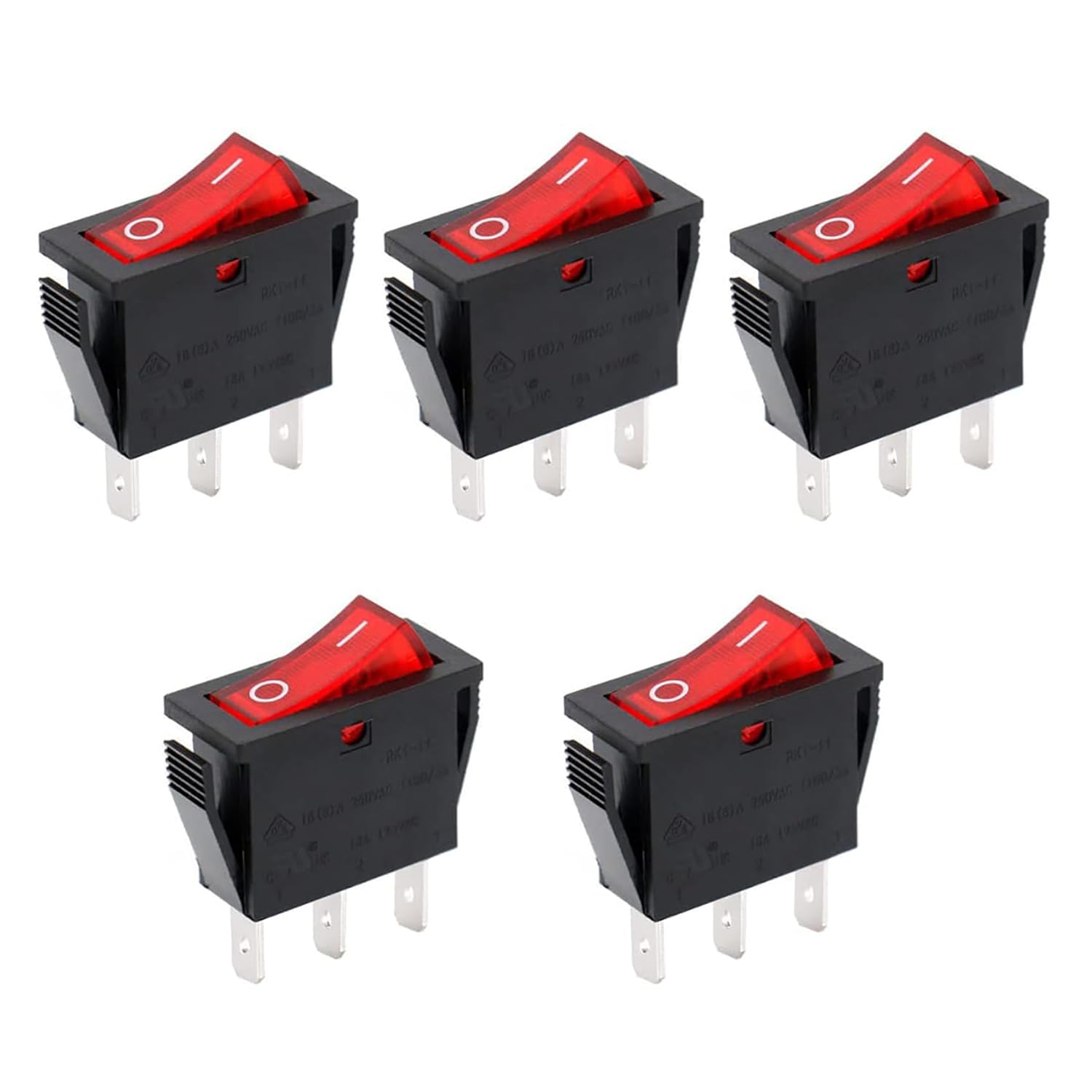 SW1 ON-OFF 10A@125V- With Lamp