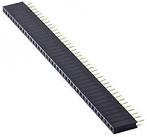 Pin Header Female 1x40 Straight