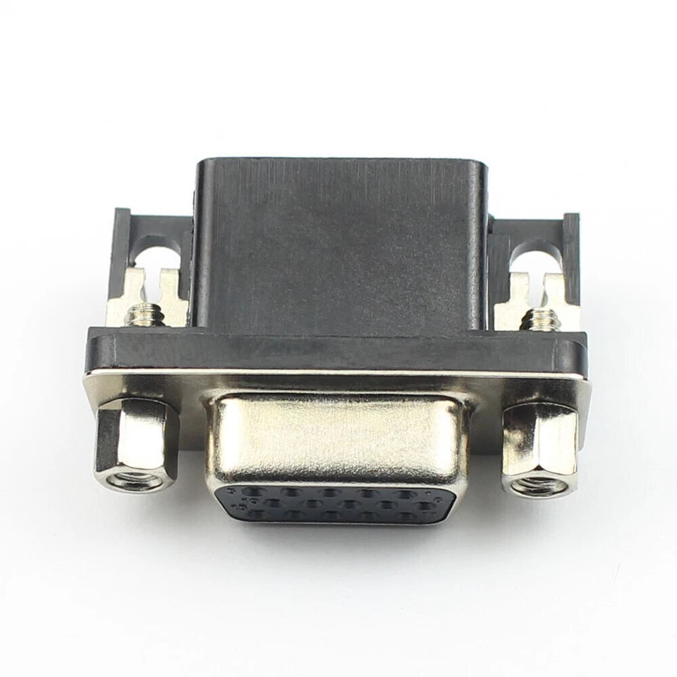 HD15 (VGA) Female Right Angle on PCB Solder Type – view 2