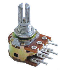 1K Ohm Dual Rotary Potentiometer