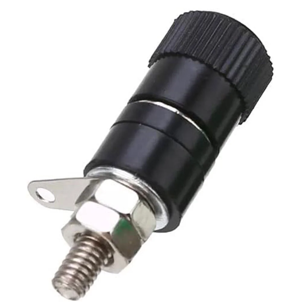 BF4 Banana Female Terminal Plug 4mm Black Color (Big size)