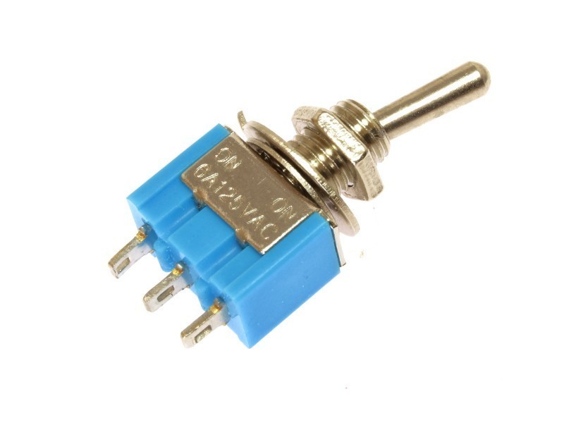 SW13 ON-OFF Toggle Switch 6A@250V-3pin Metal