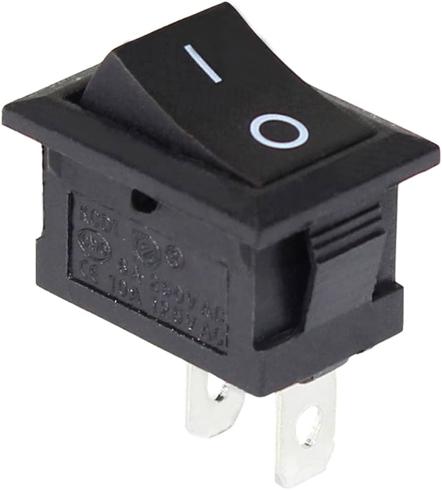 SW4 ON-OFF 6A@250V - Black